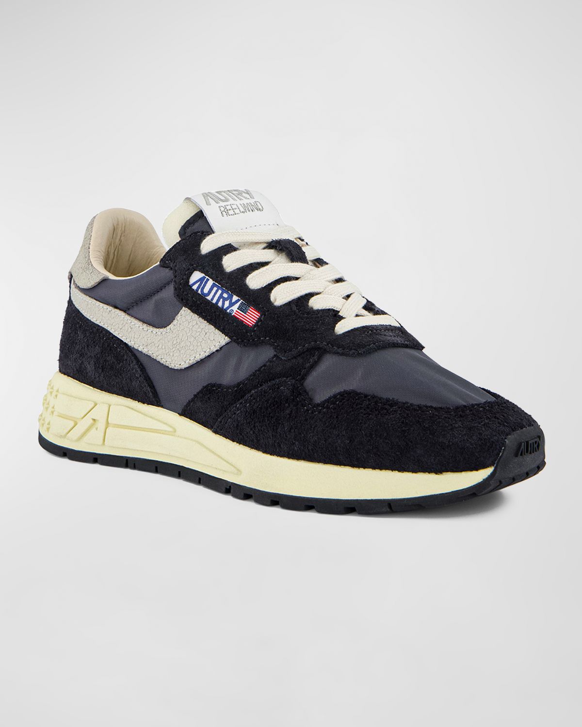 AUTRY Reelwind Suede Retro Trainer Sneakers