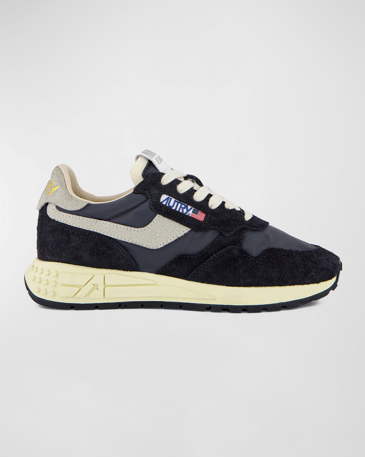 AUTRY Reelwind Suede Retro Trainer Sneakers