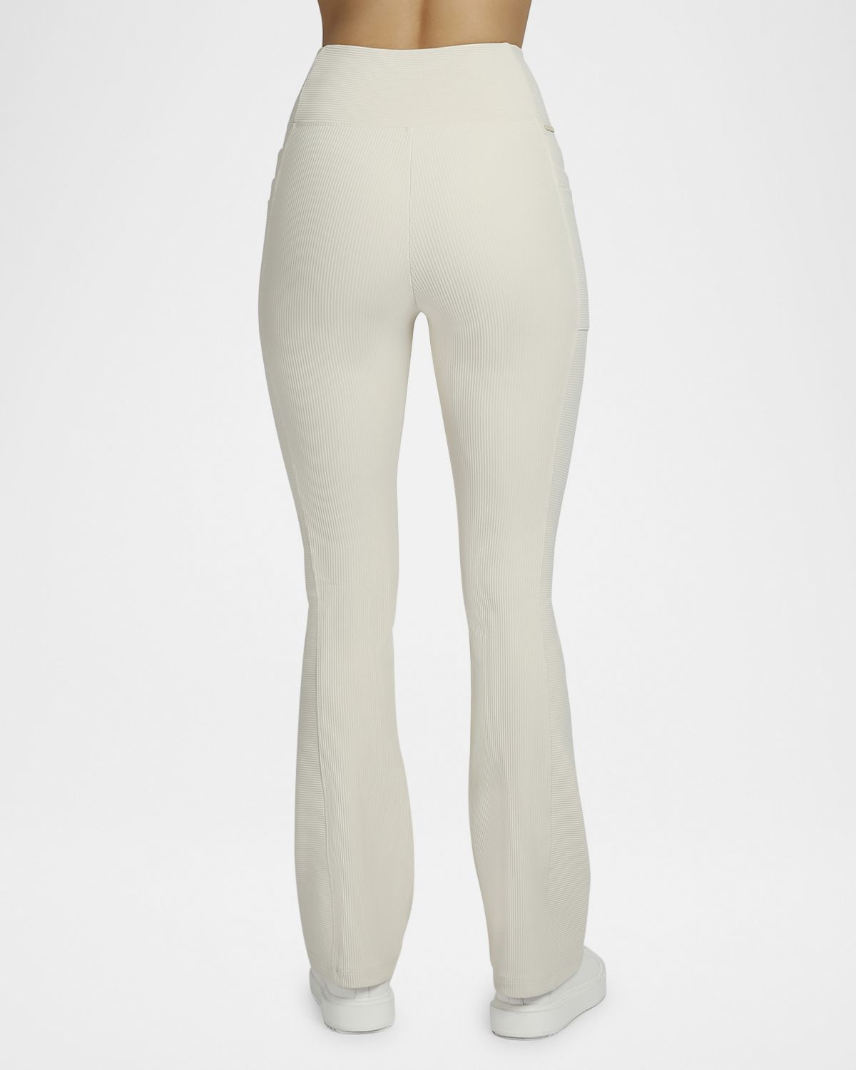 Blanc Noir Directional Rib Bootcut Pants