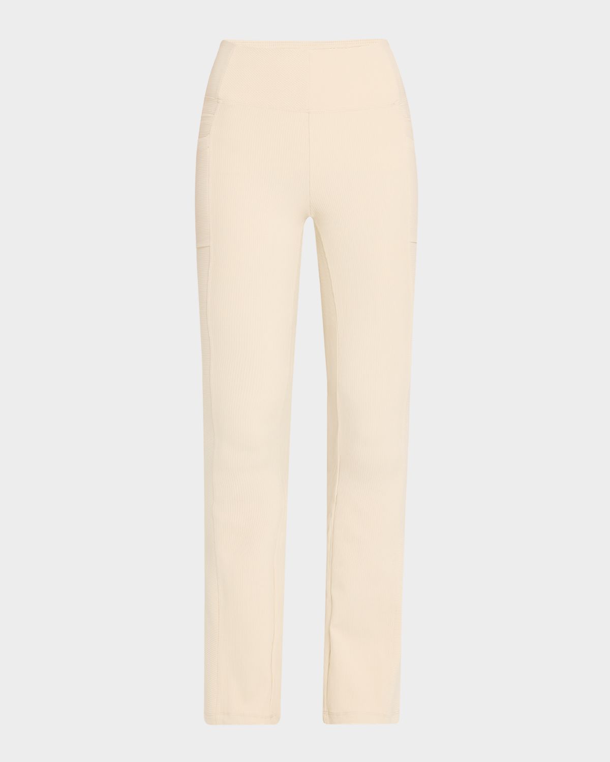 Blanc Noir Directional Rib Bootcut Pants