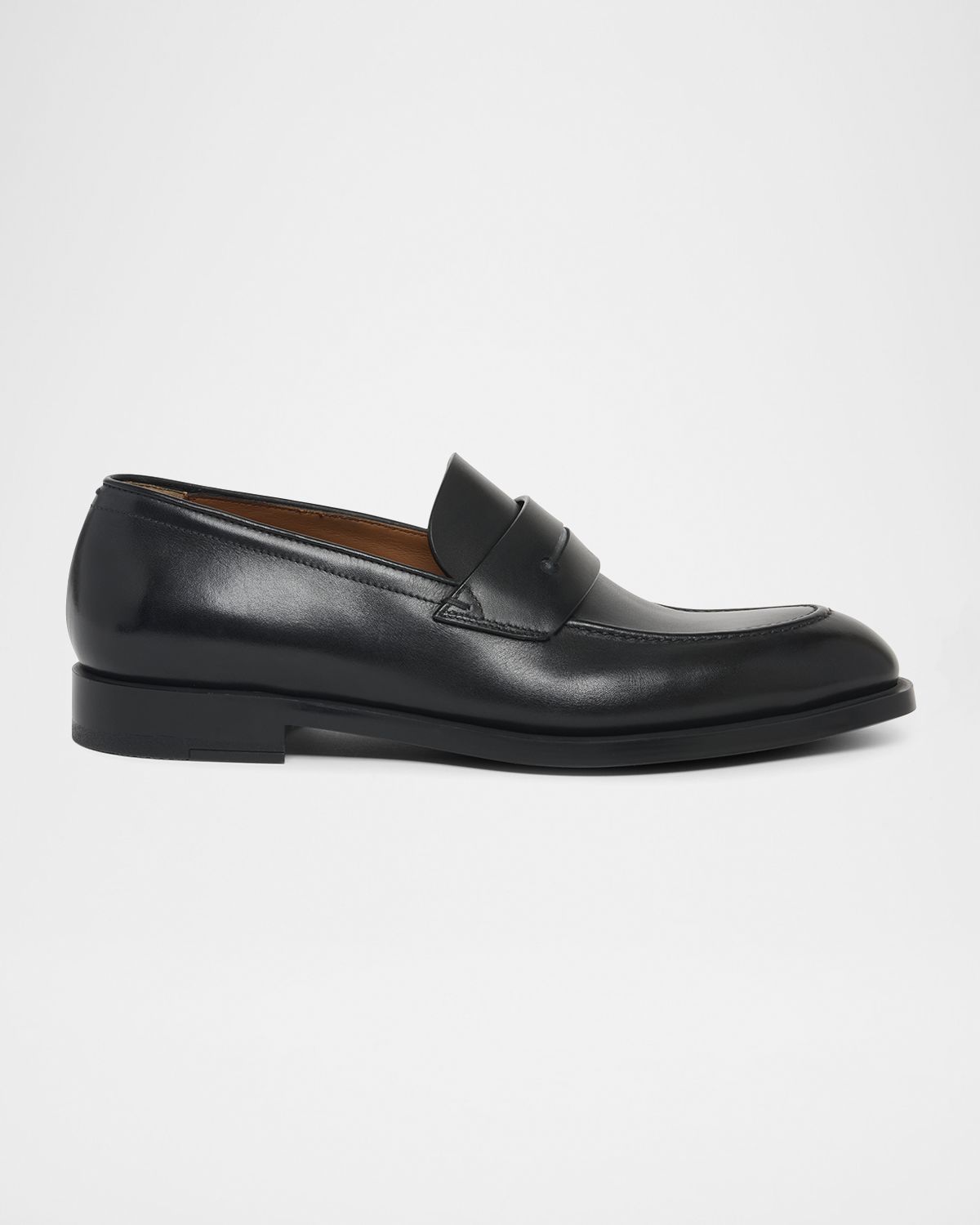 ZEGNA Men 's Calfskin Penny Loafers