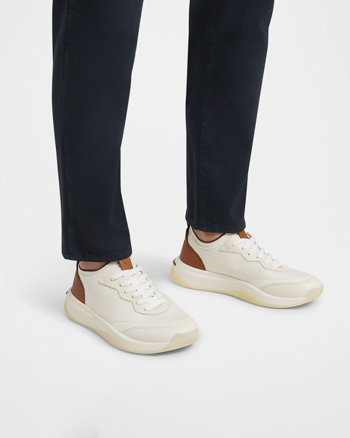 Loro Piana Men 's Walk Wish Knit Sneakers