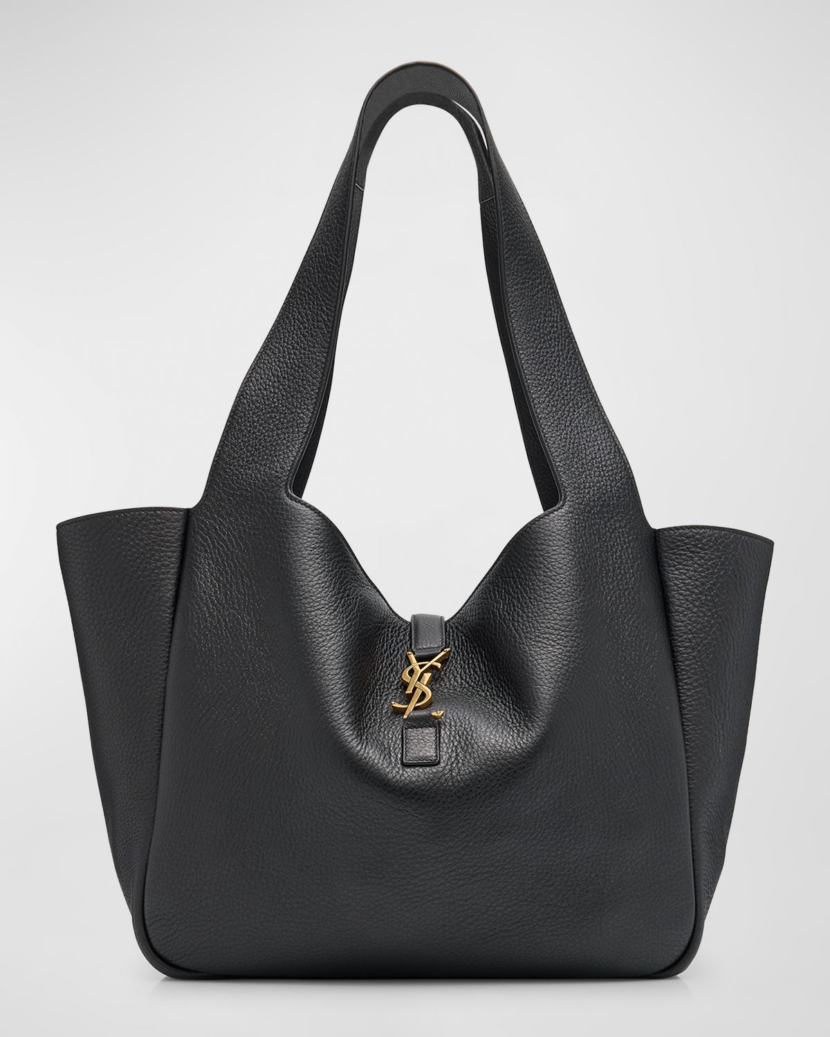 Saint Laurent Le 5 À 7 Bea YSL Tote Bag in Deer Leather