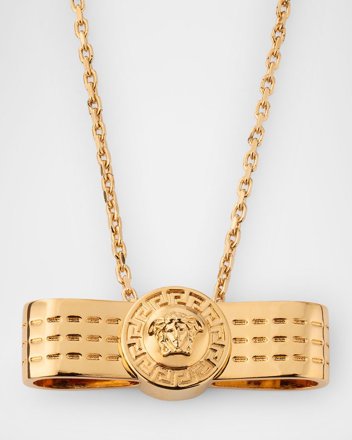 Versace Medusa Bow Necklace