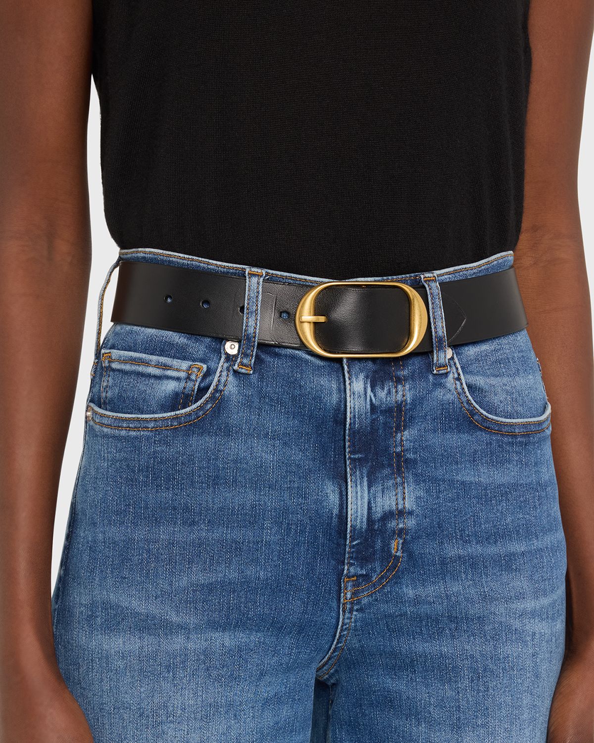 Nili Lotan Nili Leather Belt | Thumbnail 4