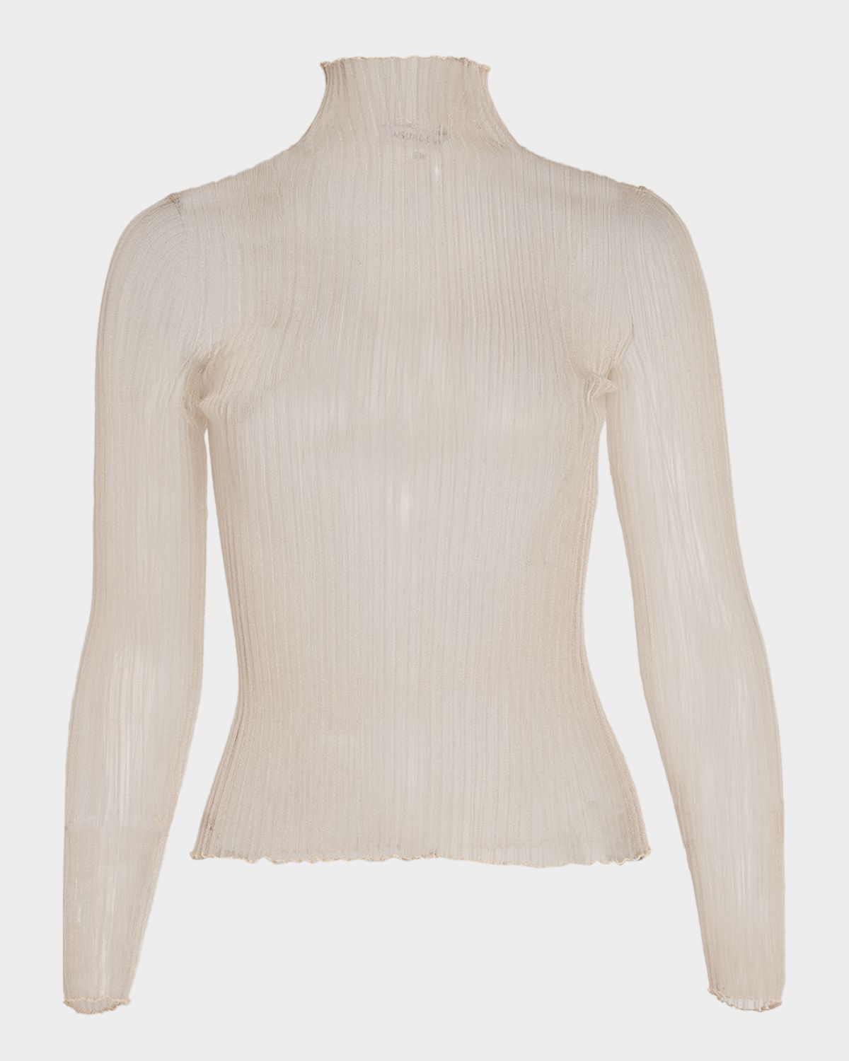 Aisling Camps odern ist Translucent Ribbed Turtleneck | Thumbnail 6
