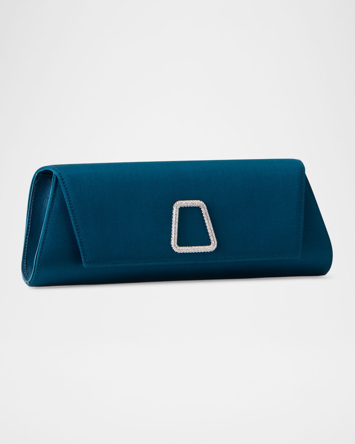 Akris Anouk Small Satin Clutch Bag
