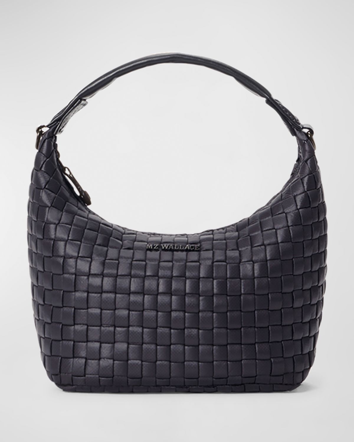 MZ WALLACE Mini Woven Hobo Bag