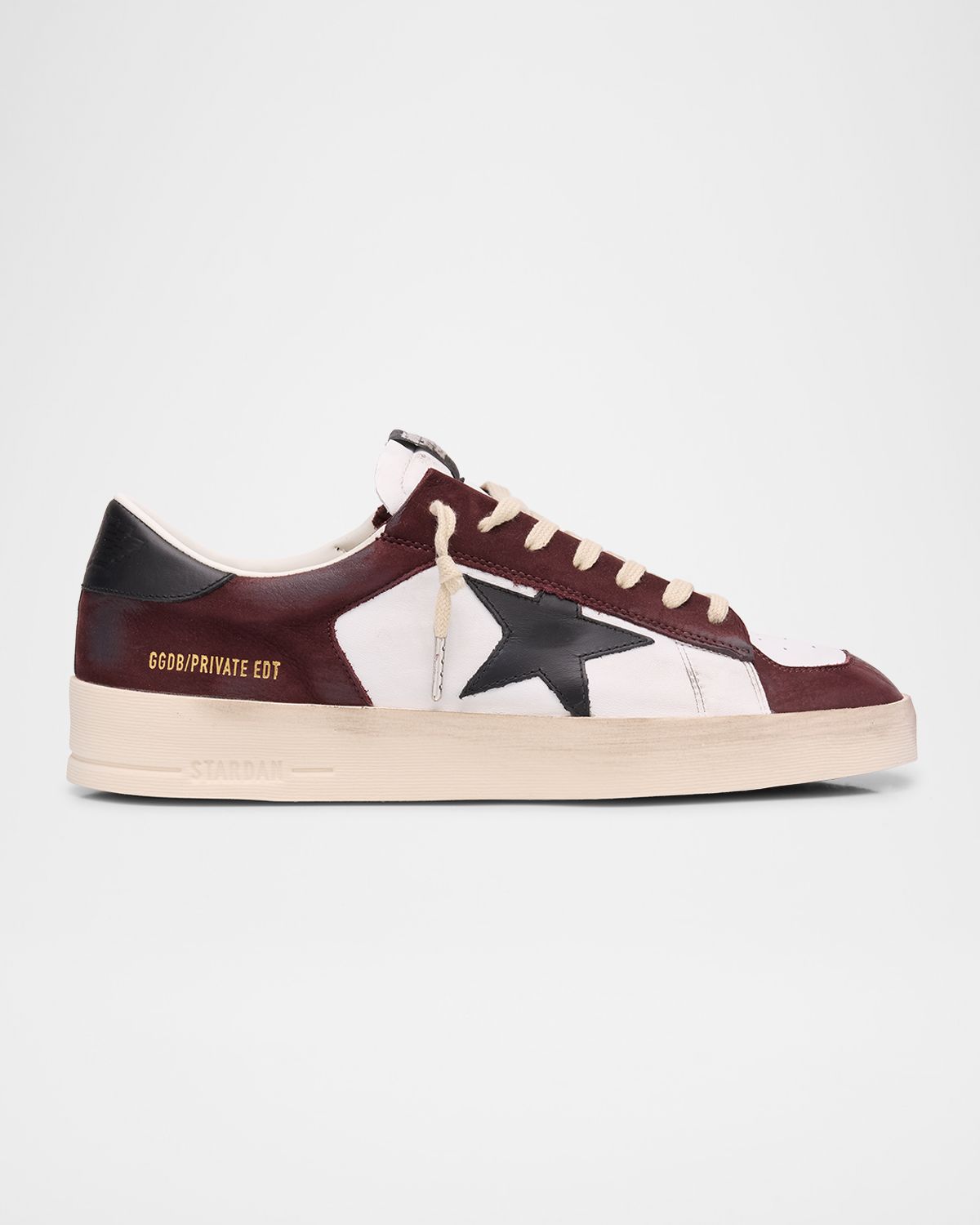 Golden Goose Men 's Stardan Leather Low-Top Sneakers