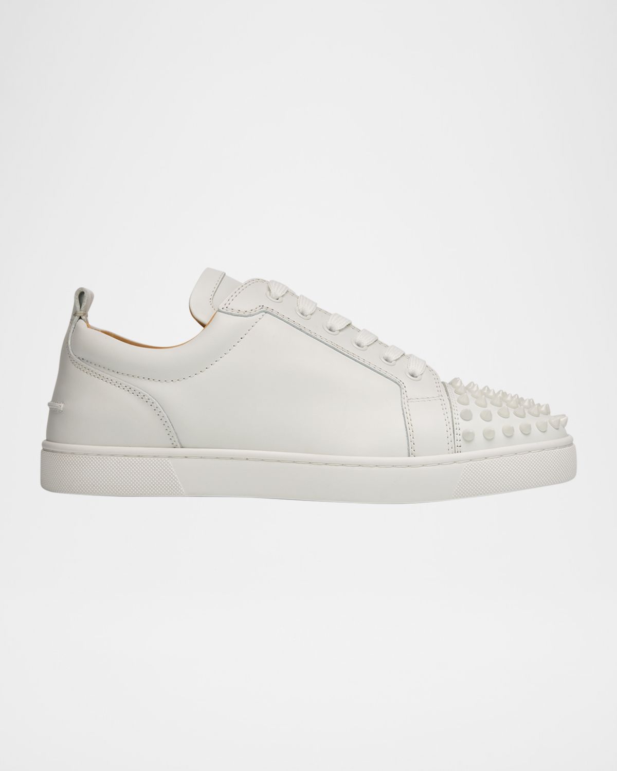 Christian Louboutin Men 's Louis Junior Spikes Leather Low-Top Sneakers | Thumbnail 6 Christian Louboutin Men 's Louis Junior Spikes Leather Low-Top Sneakers | Thumbnail 6