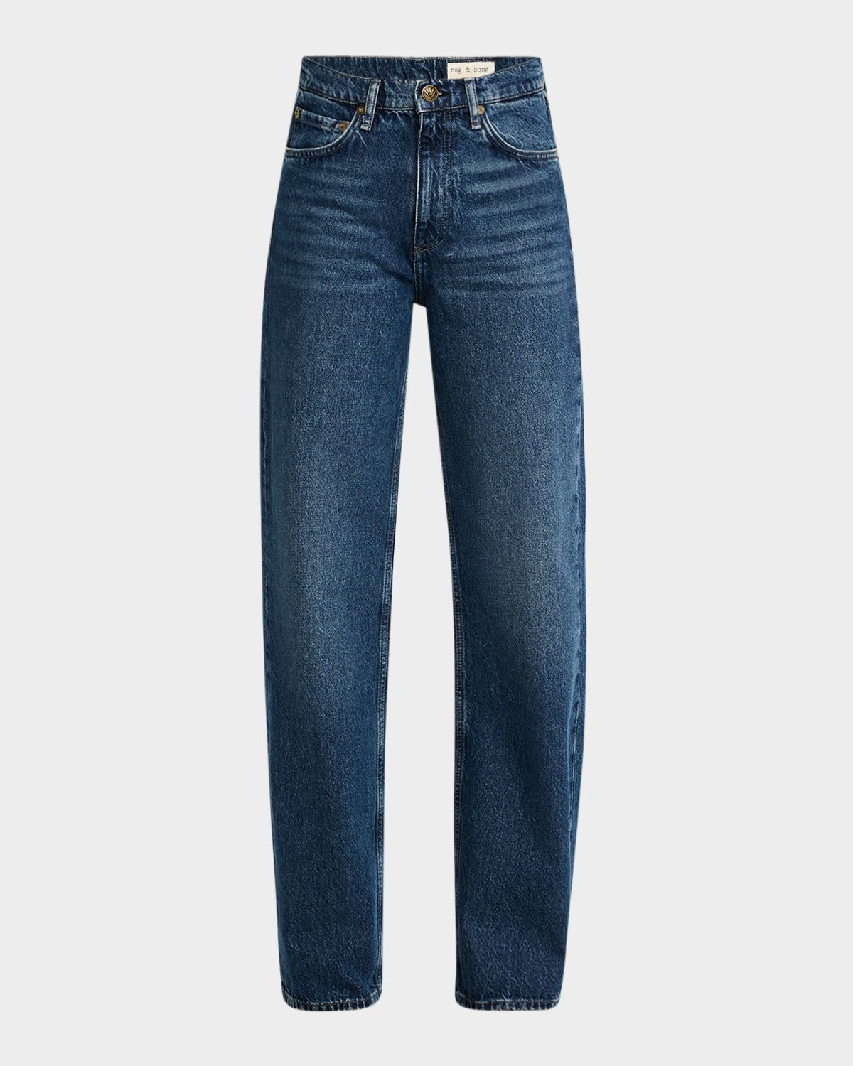Rag & Bone Shea High-Rise Relaxed Straight Jeans