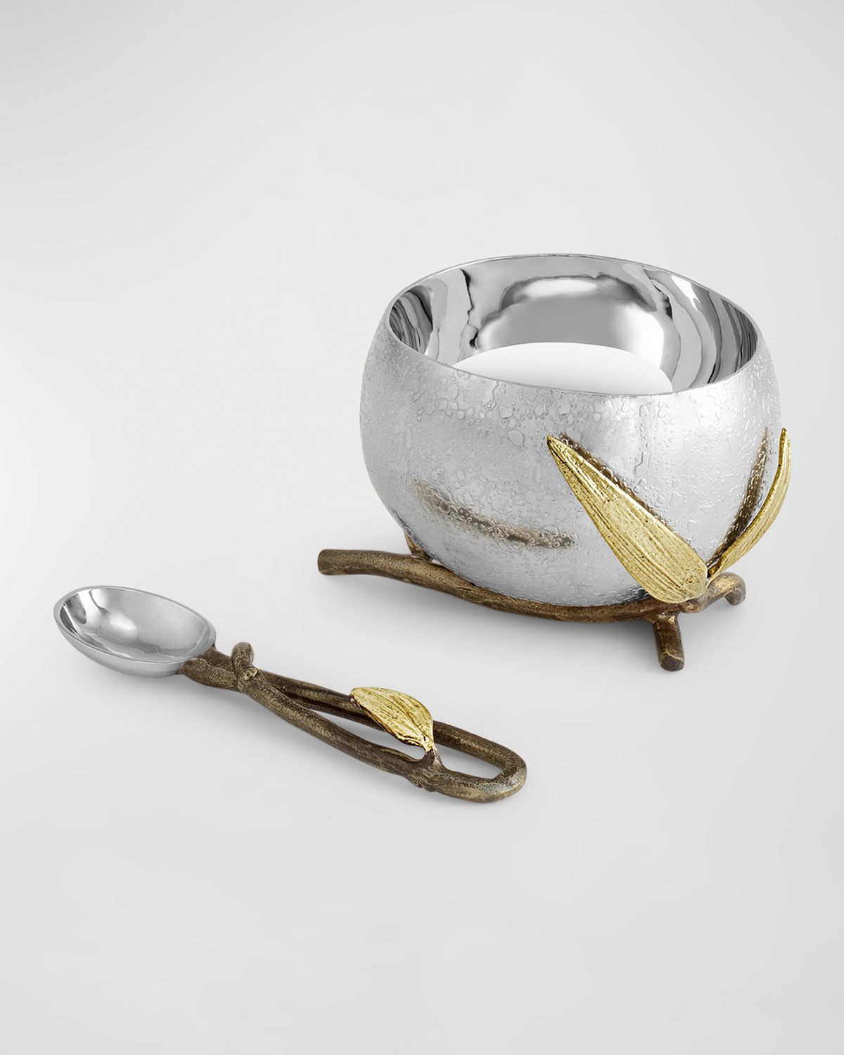 Michael Aram Zen Garden Nut Bowl with Spoon