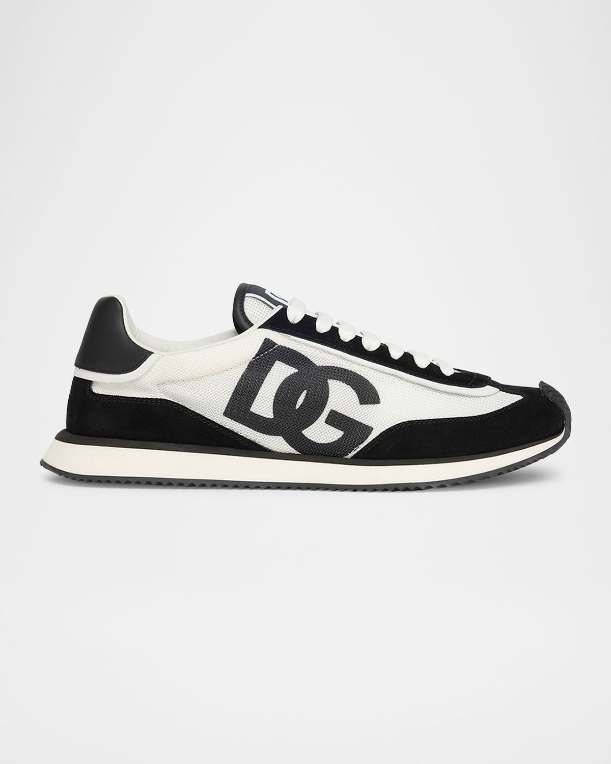 Dolce & Gabbana Men 's Mixed-Material DG Cushion Sneakers