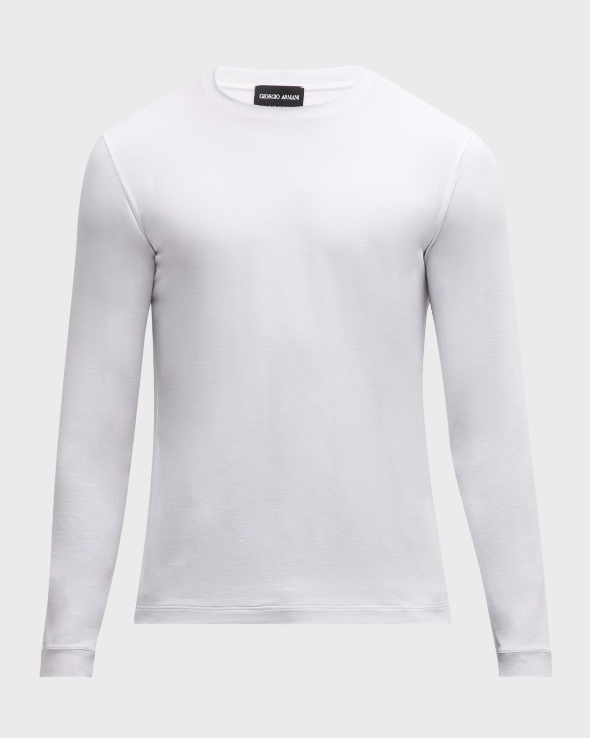 Giorgio Armani Men 's Solid Cotton T-Shirt