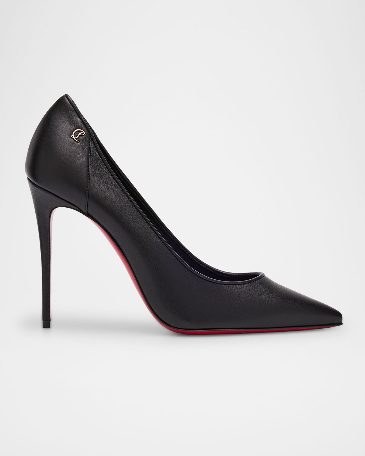 Christian Louboutin 100mm Sporty Kate Leather Pumps | Thumbnail 7