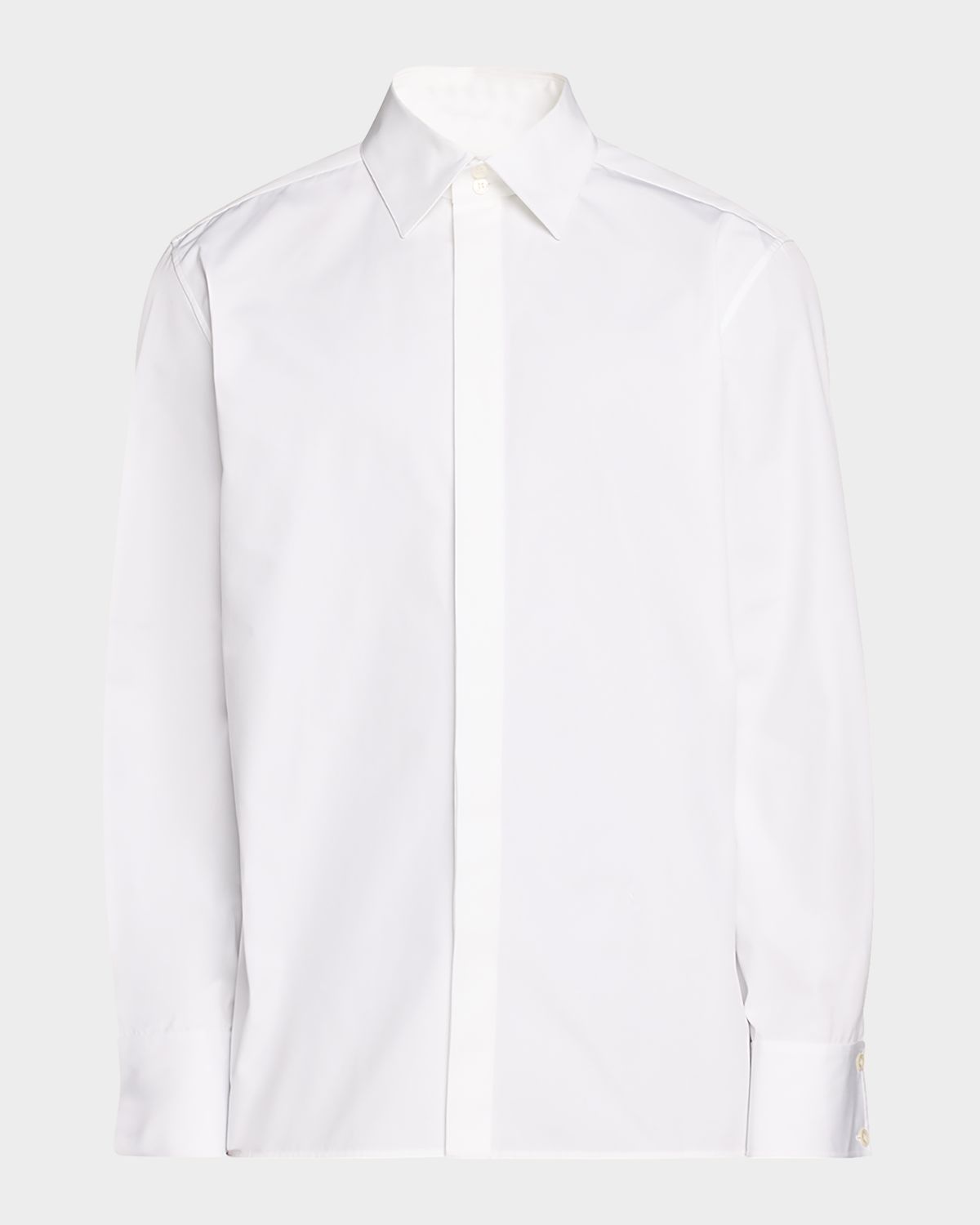 Saint Laurent Men 's Poplin Dress Shirt
