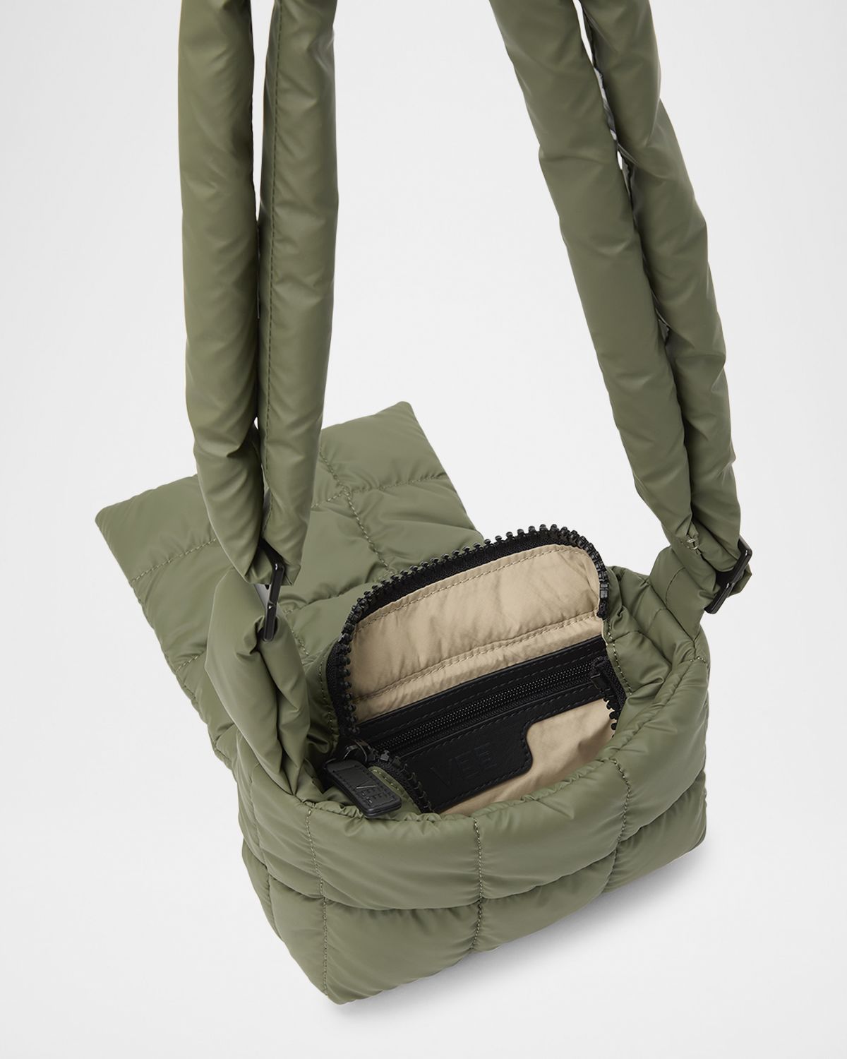 VeeCollective Porter Mini Padded Nylon Messenger Bag