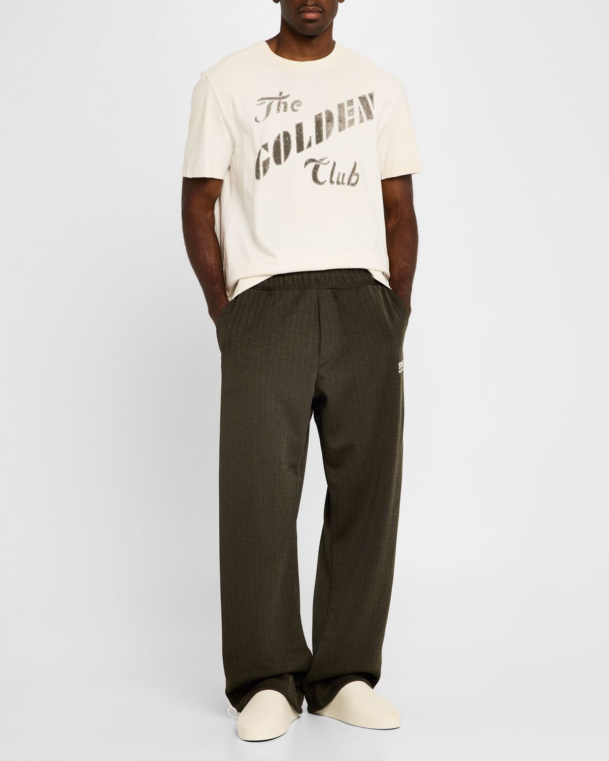 Golden Goose Men 's Star MS Tech Jogging Pants