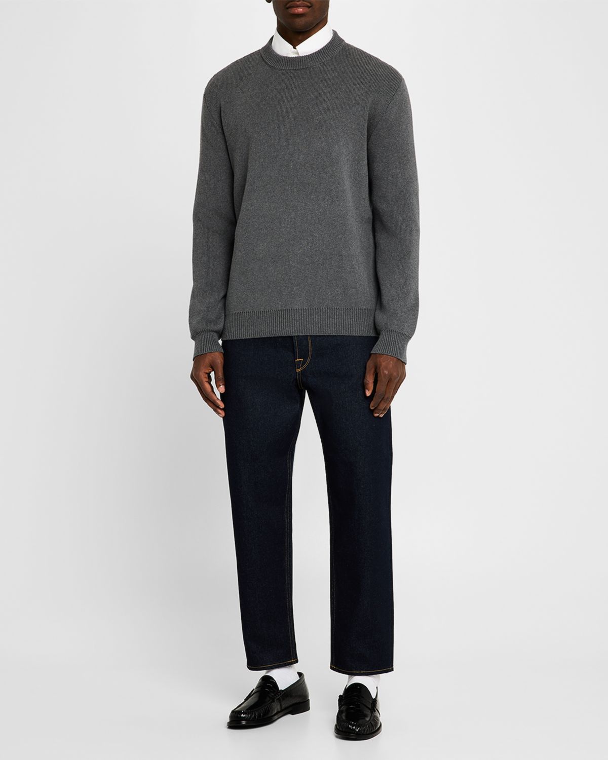 Golden Goose Men 's Golden MS Regular Knit Crew Sweater