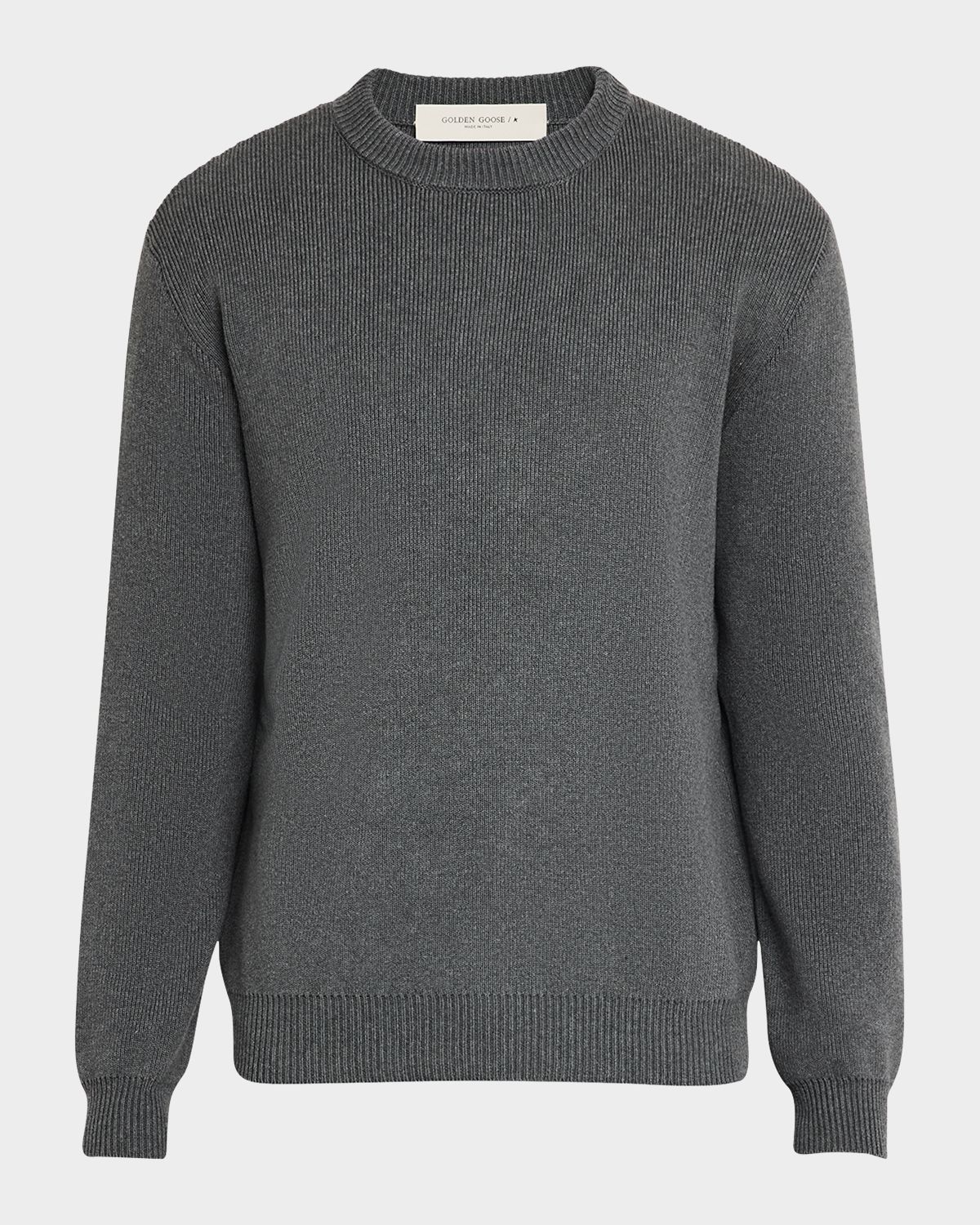 Golden Goose Men 's Golden MS Regular Knit Crew Sweater