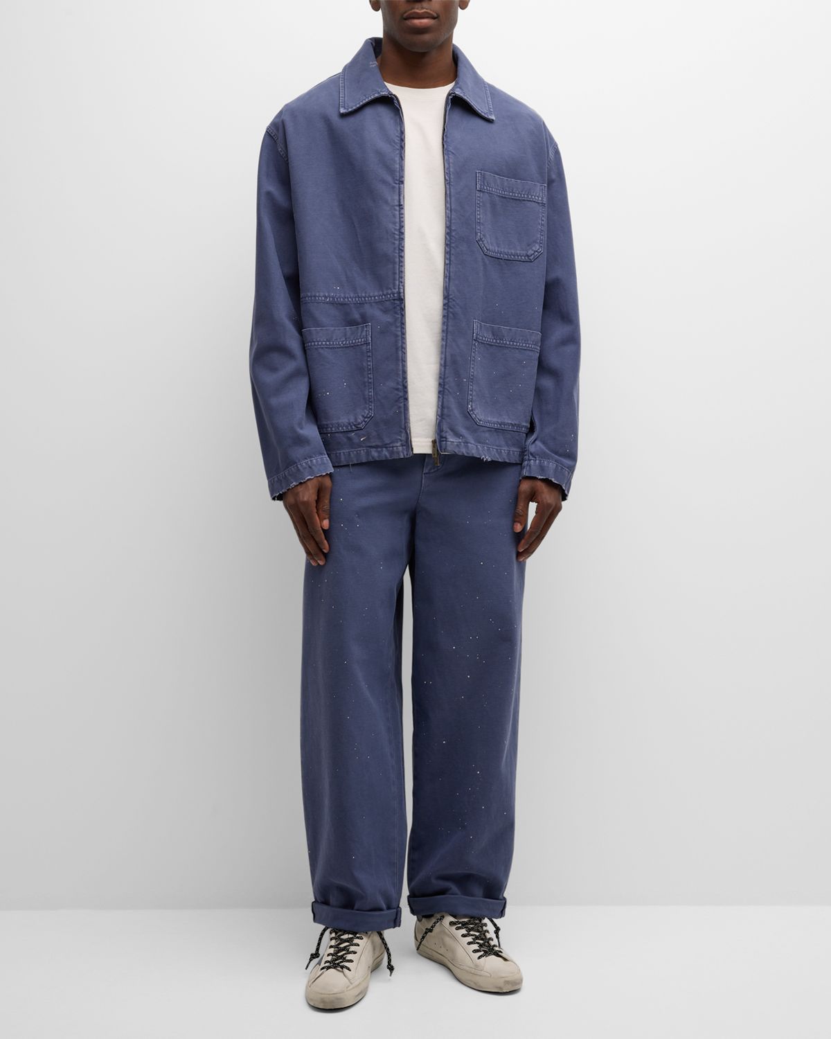 Golden Goose Men 's Journey Dyed Workwear Jacket