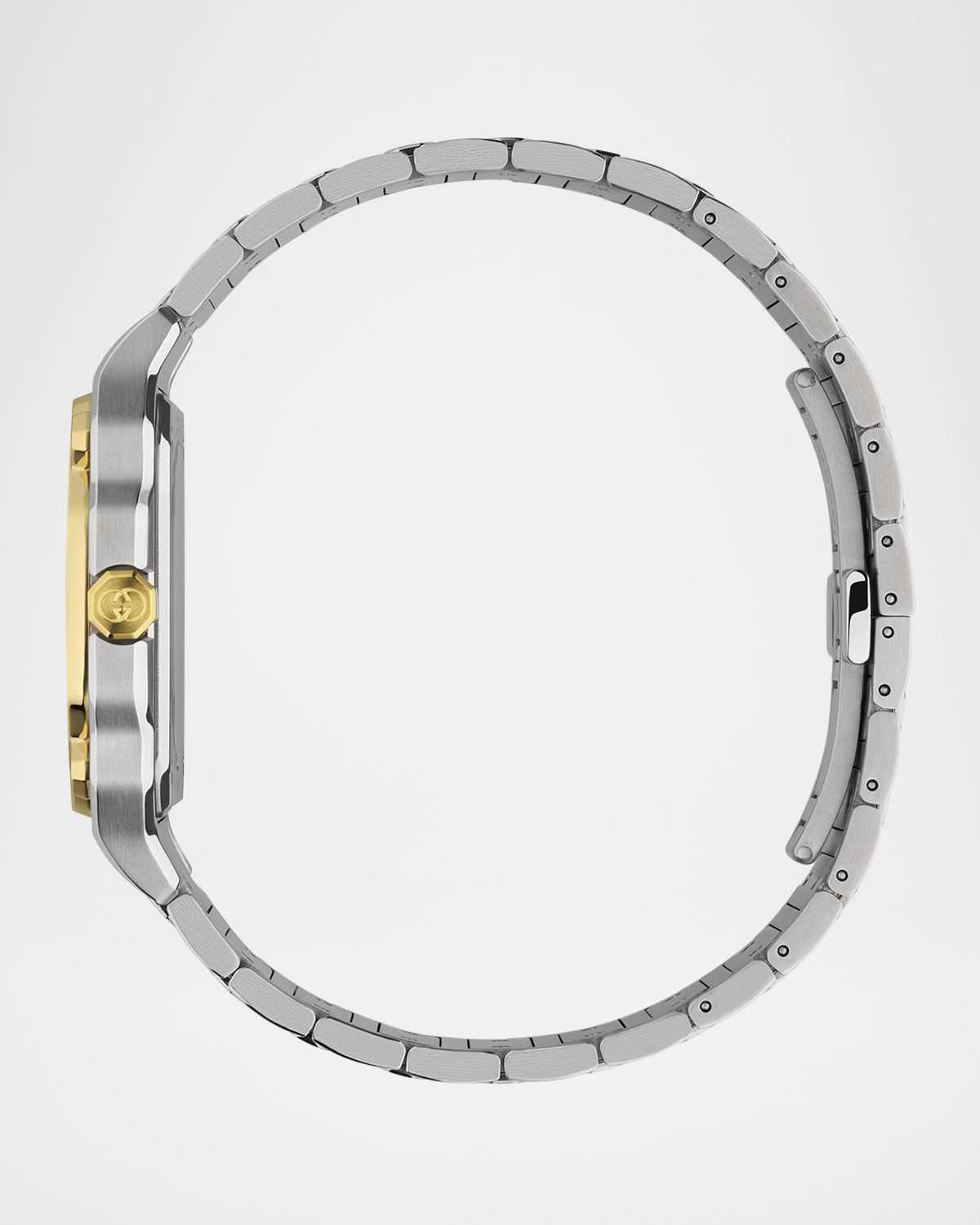 Gucci G-Flat Two-Tone Bracelet Watch, 36mm