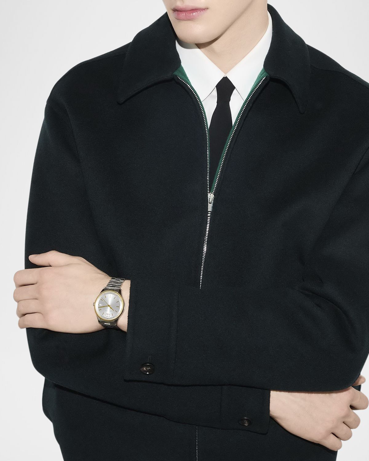 Gucci G-Timeless Two-Tone Bracelet Watch, 38mm