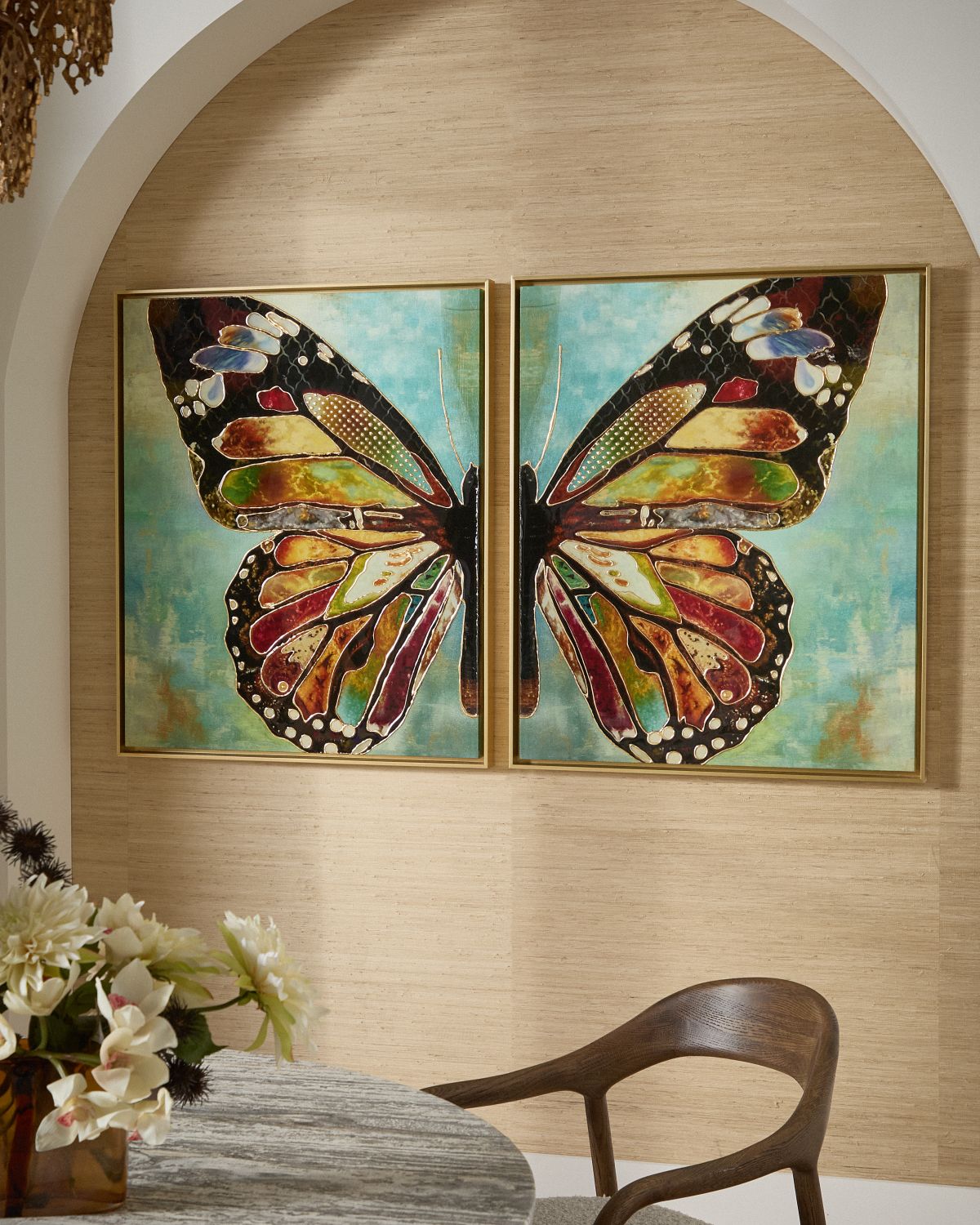 John-Richard Collection "Wings of Wisdom" Diptych Giclee | Thumbnail 2