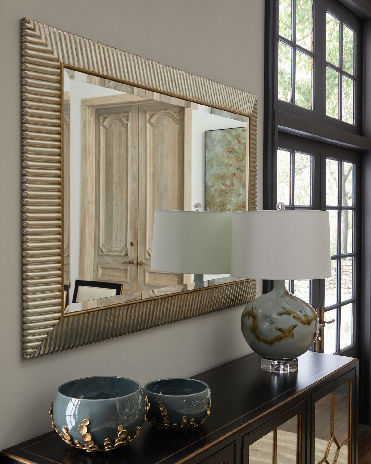 John-Richard Collection Gawain 57" Wall Mirror