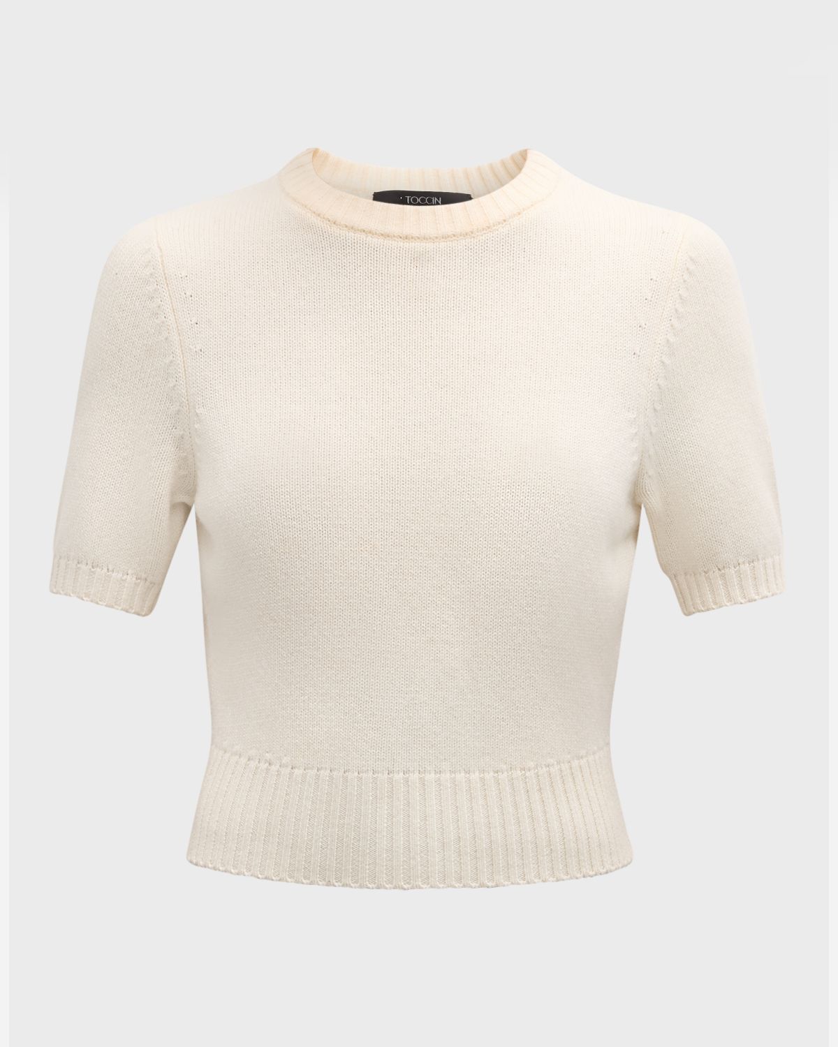 Toccin Elsie Short-Sleeve Sweater
