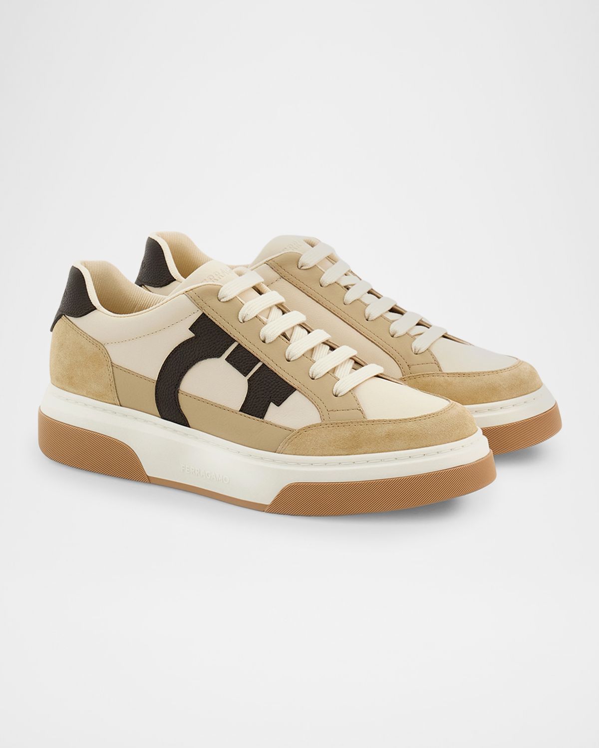 Ferragamo Men 's Cassina Gancio Sneakers