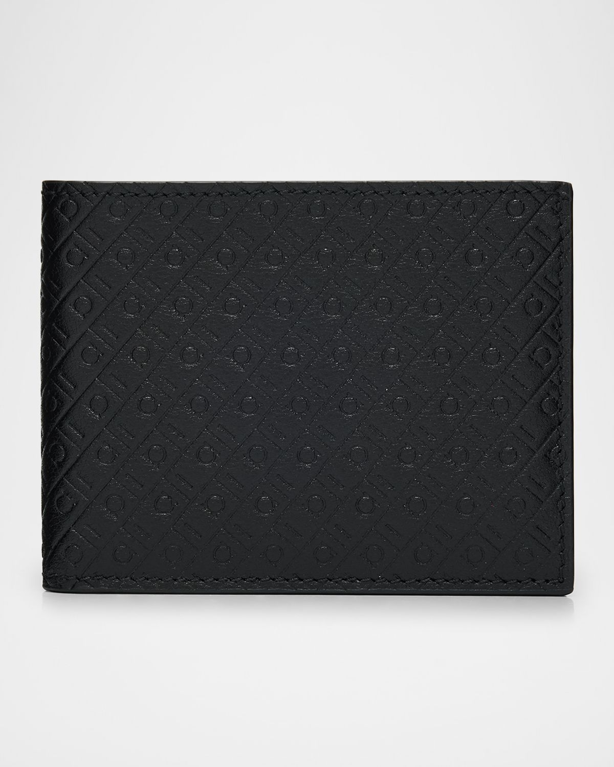 Ferragamo Men 's Embossed Monogram Leather Bifold Wallet | Thumbnail 5 Ferragamo Men 's Embossed Monogram Leather Bifold Wallet | Thumbnail 5