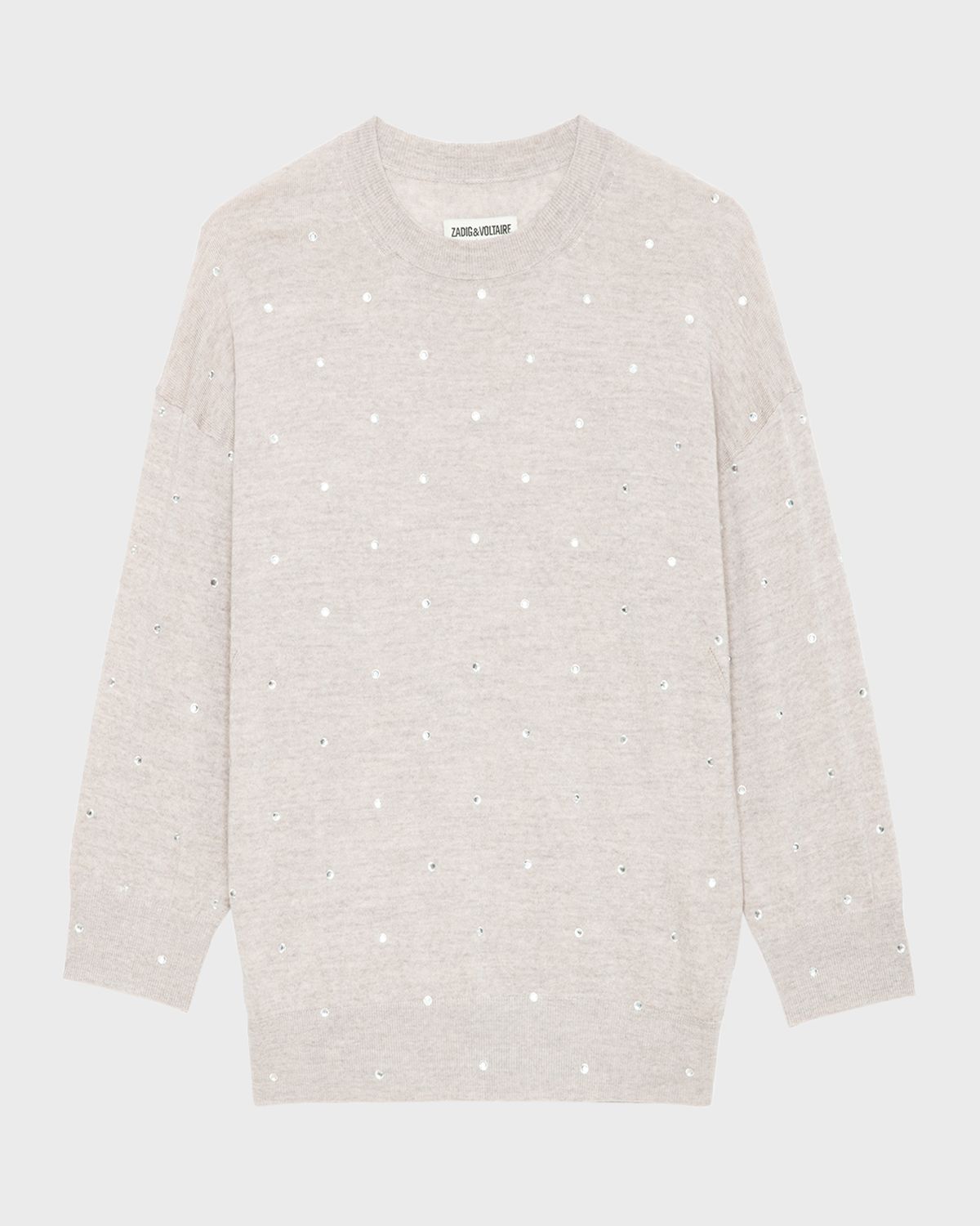 Zadig & Voltaire Kandy Embellished Crewneck Sweater | Thumbnail 6 Zadig & Voltaire Kandy Embellished Crewneck Sweater | Thumbnail 6