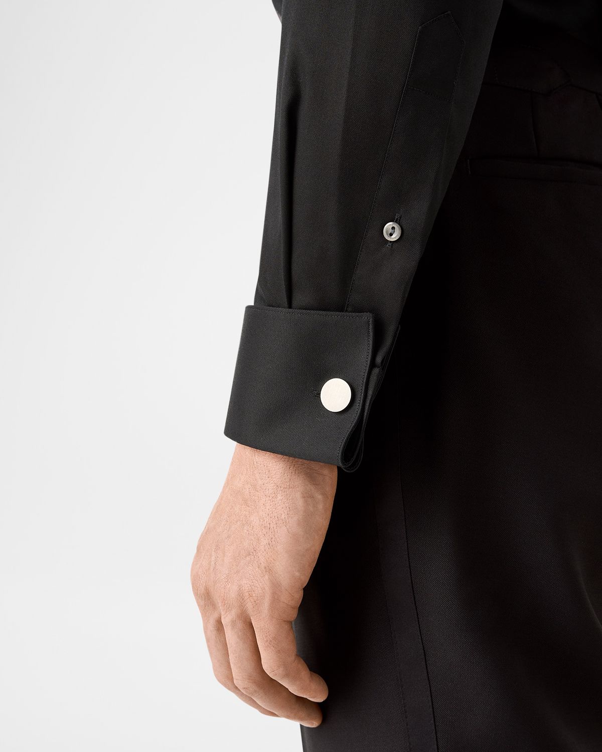 Eton Men 's Evening Jacquard Bib Slim-Fit Dress Shirt