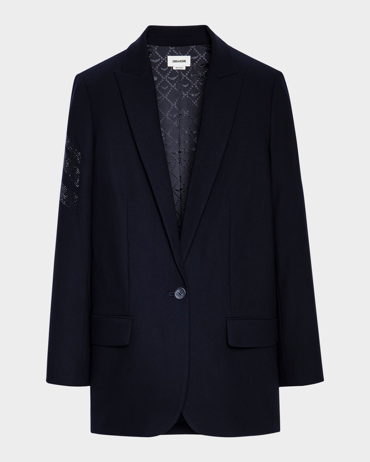Zadig & Voltaire Viva Arrow Strass Blazer