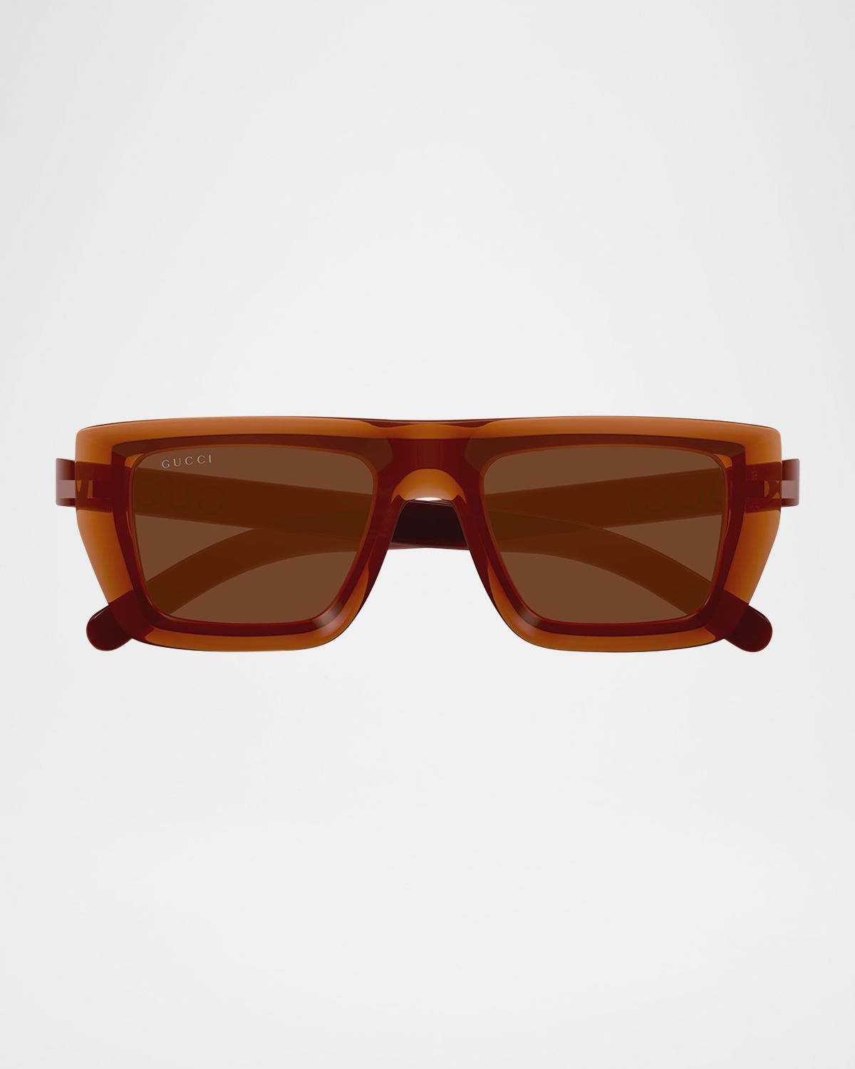 Gucci Men 's GG1723SM Plastic Rectangle Sunglasses