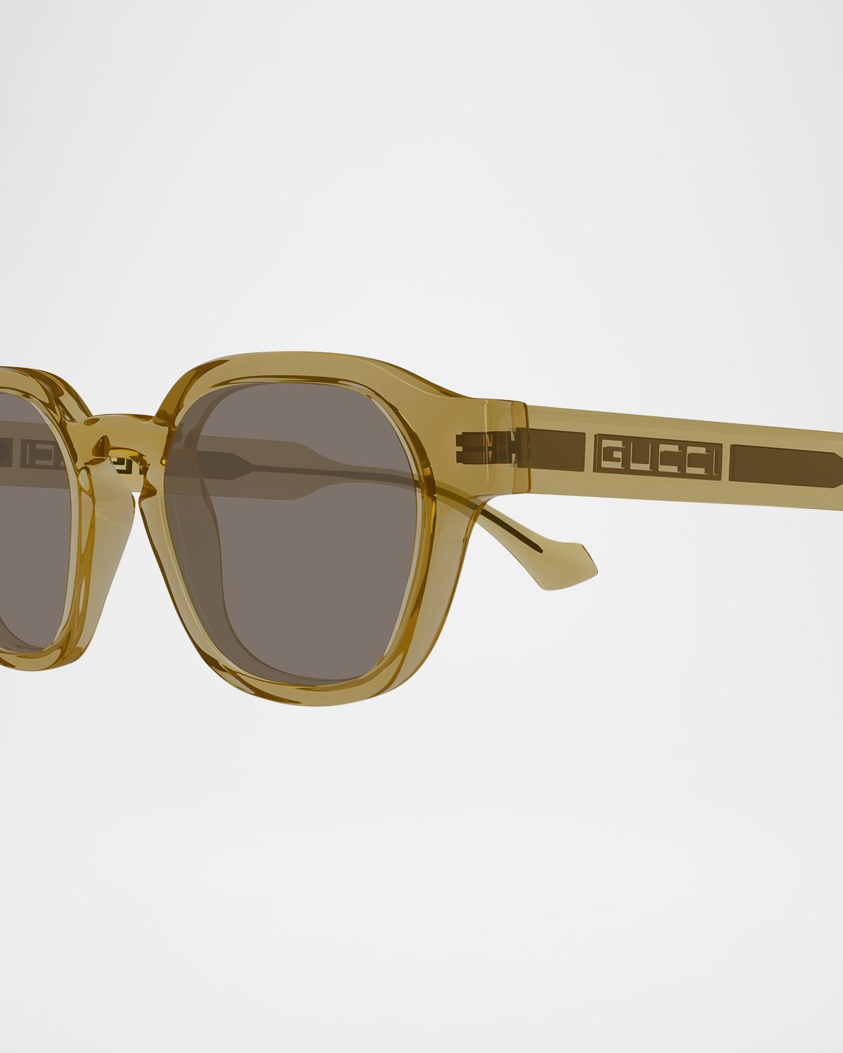 Gucci Men 's GG1730SM Plastic Square Sunglasses