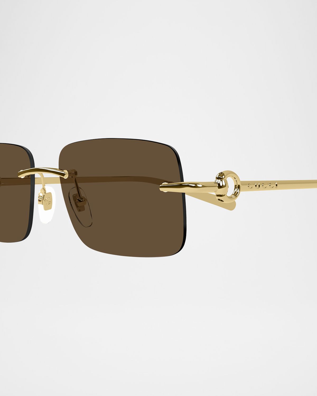 Gucci Men 's GG1703SM Rimless Rectangle Sunglasses | Thumbnail 3 Gucci Men 's GG1703SM Rimless Rectangle Sunglasses | Thumbnail 3