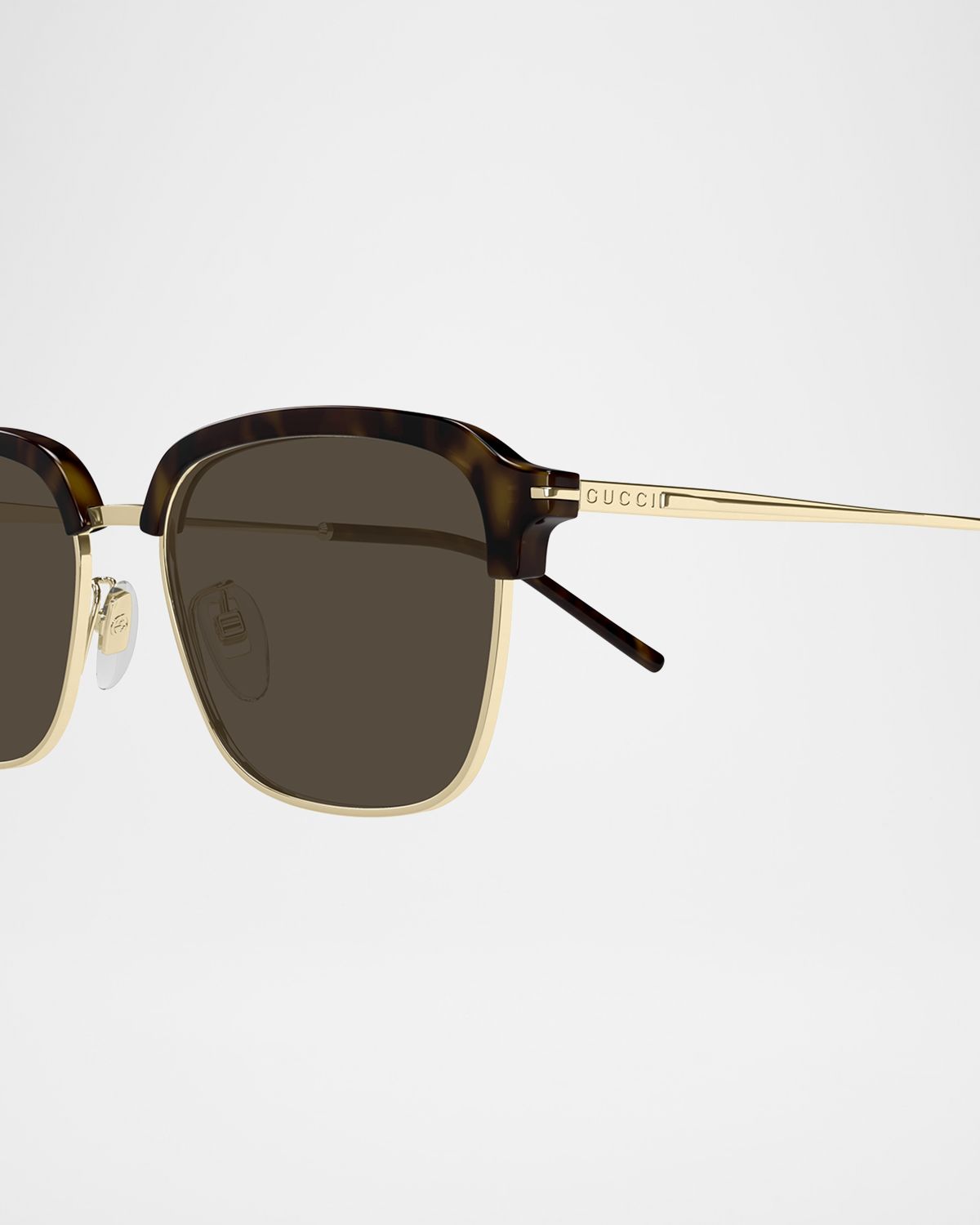 Gucci Men 's GG1733SM Metal Square Sunglasses
