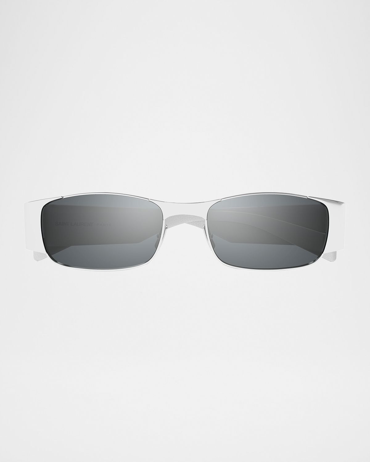 Saint Laurent Rectangular Metal Sunglasses