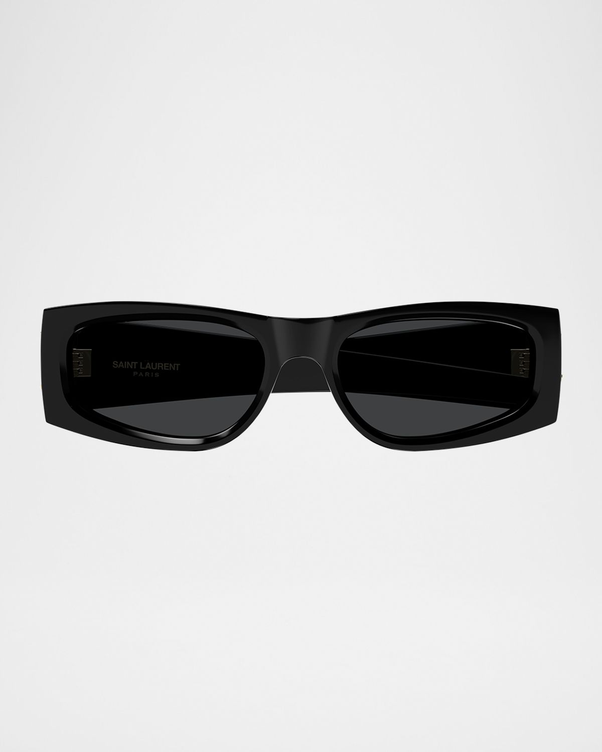 Saint Laurent Rectangular Acetate Sunglasses