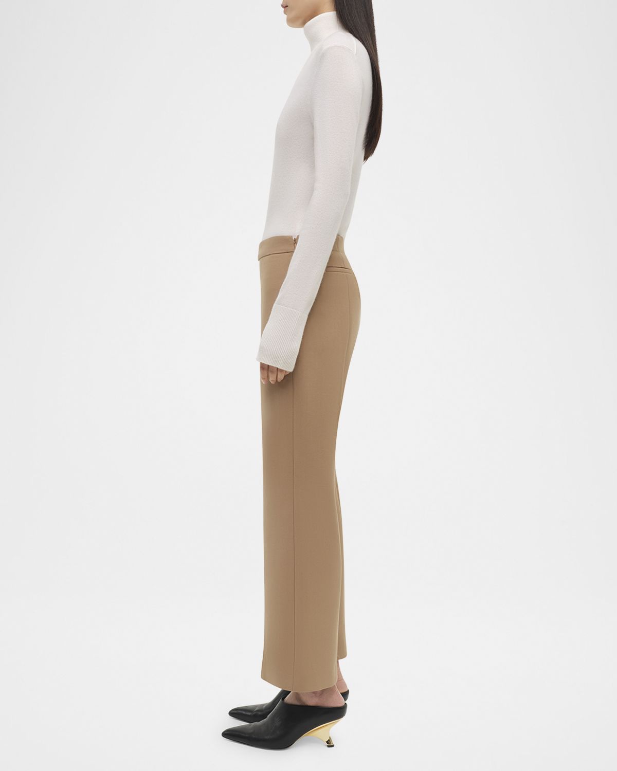 SIMKHAI Mackenzie Straight-Leg Pants