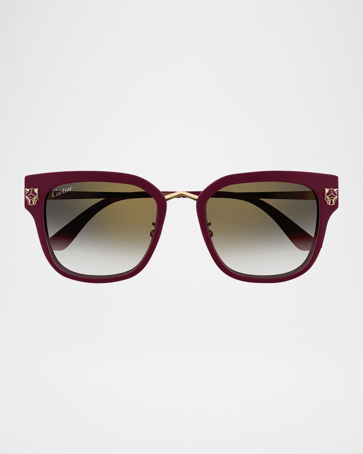 Cartier Round Acetate Sunglasses
