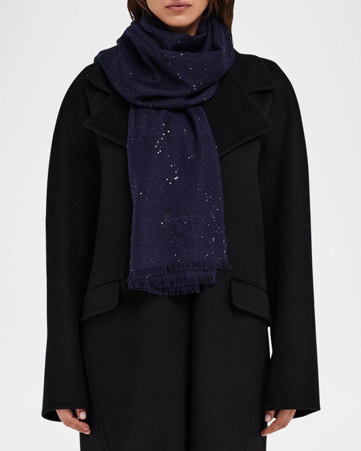 Ferragamo Star Silk Scarf