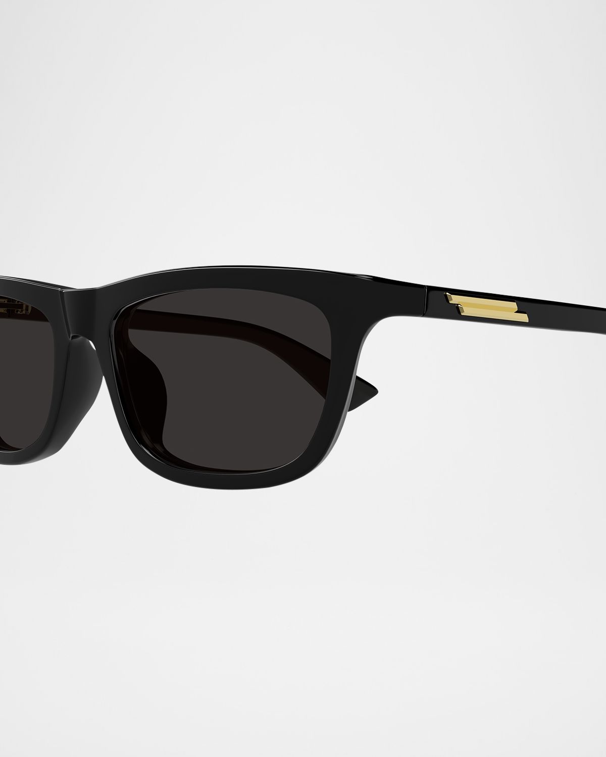 Bottega Veneta Men 's BV1328SM Acetate Rectangle Sunglasses