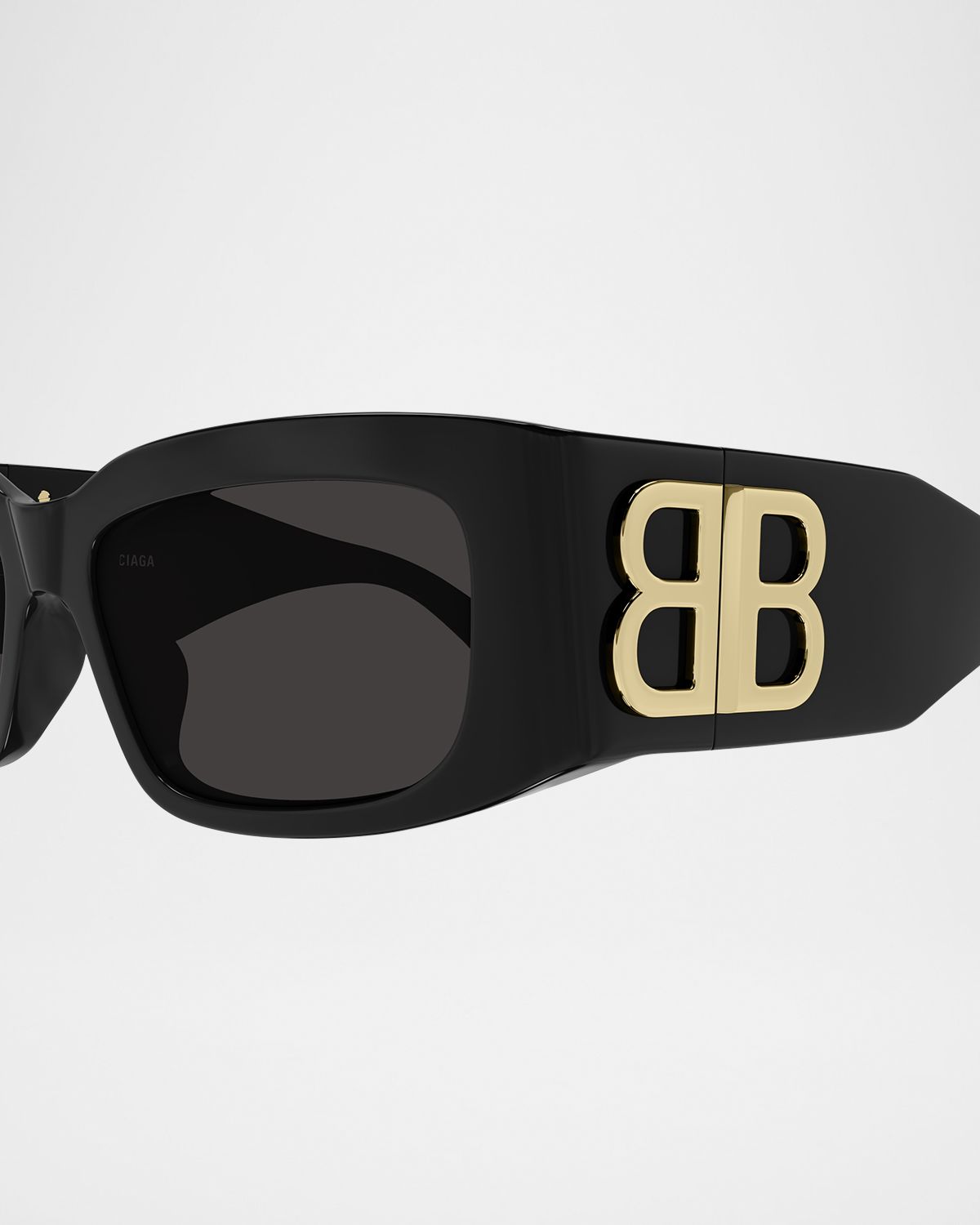 Balenciaga Bossy Cat-Eye Acetate Sunglasses