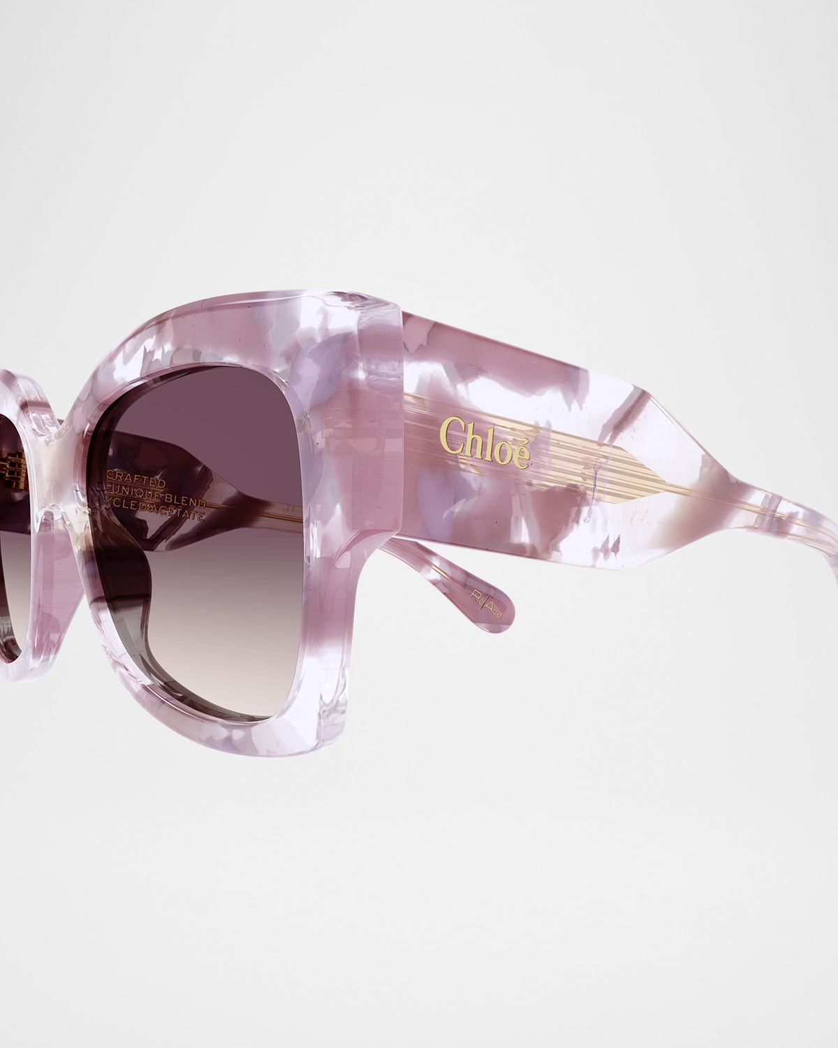 Chloe CH0252S Butterfly Gradiant Acetate Sunglasses | Thumbnail 3