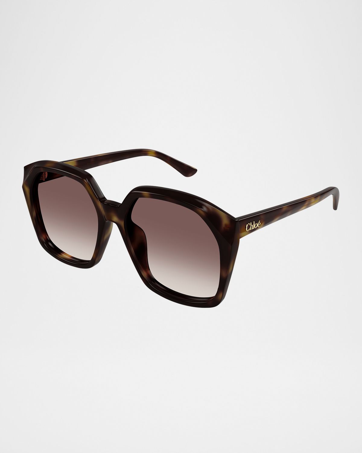 Chloe Acetate Round Sunglasses