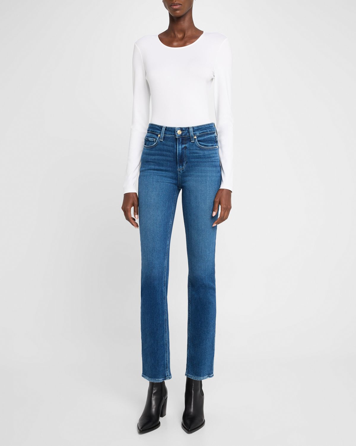 Lafayette 148 New York Scoop-Neck Stretch Cotton T-Shirt