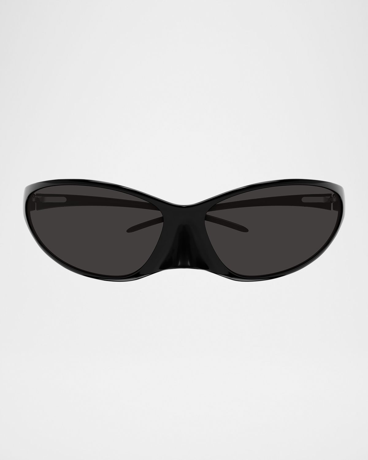 Balenciaga Aluminum Wrap Sunglasses